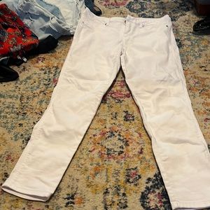 White jeans